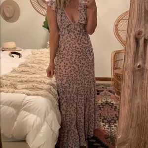 Floral maxi dress